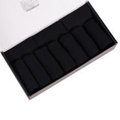 Подарочный набор носков мужских Челны текстиль TL52-10 черных 23-25, 10 пар