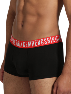 Комплект трусов мужских Bikkembergs BKK1UTR05TR черных S, 3 шт.