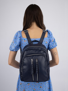 Рюкзак женский Shihang 8813 темно-синий, 34х28х12 см