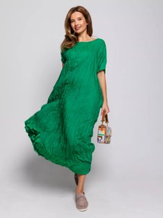 Платье женское B.INN.STL 7777 зеленое 42-54 RU