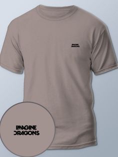 Футболка мужская HYPNOTICA imagine dragons - 483 розовая 2XL