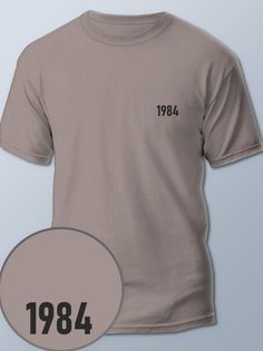 Футболка мужская HYPNOTICA джордж оруэлл 1984 - 1117 розовая 2XL