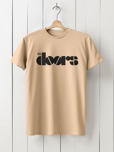 Футболка мужская HYPNOTICA музыка The Doors - 1552 бежевая 3XL