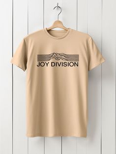 Футболка мужская HYPNOTICA музыка Joy Division - 1543 бежевая L