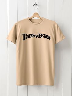 Футболка мужская HYPNOTICA музыка Tears for Fears - 1624 бежевая L