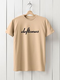 Футболка мужская HYPNOTICA музыка Deftones - 1511 бежевая M