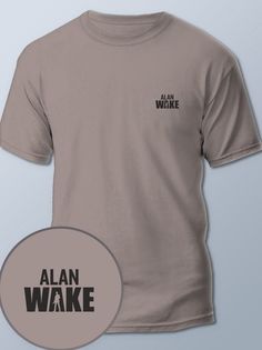 Футболка мужская HYPNOTICA игры Alan Wake - 2478 розовая M