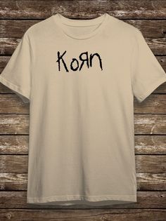 Футболка мужская HYPNOTICA музыка Korn - 1571 бежевая S