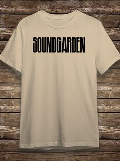 Футболка мужская HYPNOTICA музыка Soundgarden - 1657 бежевая S