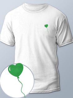 Футболка мужская HYPNOTICA сердечко сердце шарик любовь - 1183 белая XL