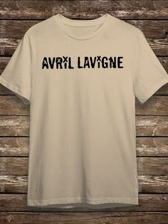 Футболка мужская HYPNOTICA музыка Avril Lavigne - 1603 бежевая XS