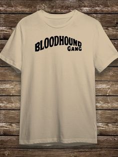 Футболка мужская HYPNOTICA музыка Bloodhound Gang - 1654 бежевая XS