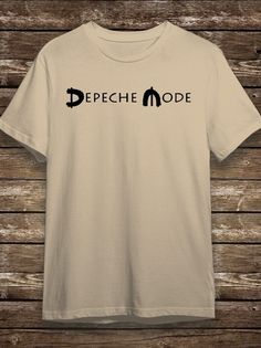 Футболка мужская HYPNOTICA музыка Depeche Mode - 1633 бежевая XS