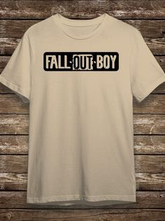 Футболка мужская HYPNOTICA музыка Fall Out Boy - 1541 бежевая XS