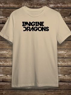 Футболка мужская HYPNOTICA музыка Imagine Dragons - 1648 бежевая XS