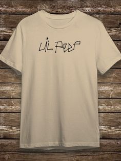 Футболка мужская HYPNOTICA музыка Lil Peep - 1555 бежевая XS