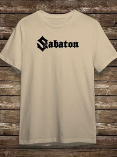 Футболка мужская HYPNOTICA музыка Sabaton - 1525 бежевая XS