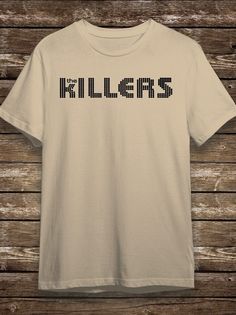 Футболка мужская HYPNOTICA музыка The Killers - 1632 бежевая XS