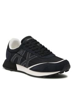 Кроссовки мужские Armani Exchange XUX157 XV588 S077 черные 45 EU