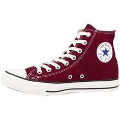 Кеды унисекс Converse Chuck Taylor All Star HI бордовые 37 EU