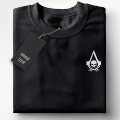 Футболка мужская HYPNOTICA Assassins Creed IV Black Flag - 100 черная 2XL