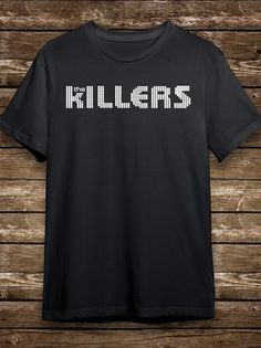 Футболка мужская HYPNOTICA музыка The Killers - 1632 черная 2XL