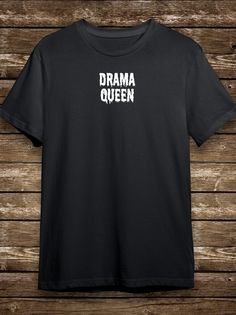 Футболка мужская HYPNOTICA Надписи drama queen - 98 черная 2XL