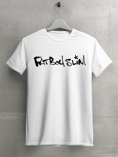 Футболка мужская HYPNOTICA музыка Fatboy Slim - 1675 белая 2XL