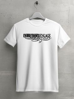 Футболка мужская HYPNOTICA музыка Killswitch Engage - 1516 белая 2XL