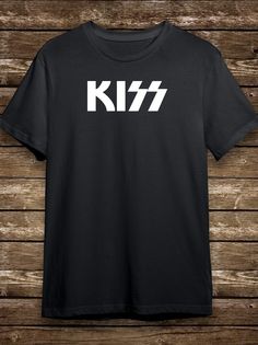 Футболка мужская HYPNOTICA музыка KISS - 1506 черная 3XL