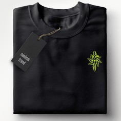 Футболка мужская HYPNOTICA желтый Dragon Age Инквизиция - 2053 черная 3XL