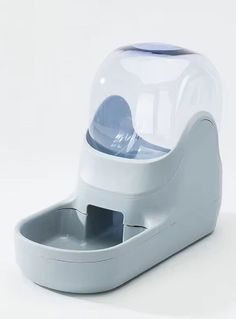 Автопоилка для животных COSY серая, пластик, 3,8 л, 33х29х17 см