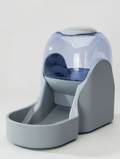 Автокормушка для животных COSY серая, пластик, 2 л, 35х28х17 см