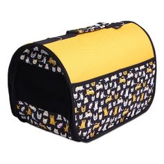 Сумка-переноска для животных для животных Lion Lux LM5297 46 х 26 х 30 см желтая