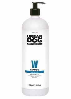 Шампунь для собак URBAN DOG Ice White от пожелтения шерсти универсальный, 950 мл