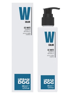 Шампунь для собак URBAN DOG Ice White от пожелтения шерсти универсальный, 200 мл