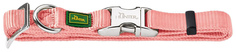 Ошейник для собак Hunter ALU-Strong Inari S, с металлической застежкой, розовый