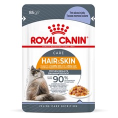 Влажный корм RC Intense Beauty для кошек, для кожи и шерсти, в желе, пауч, 85 г Royal Canin