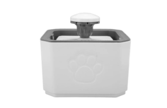 Автопоилка для животных Dog & Cat белый, пластик, 2,5 л No Brand