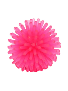 Игрушка для кошек Пижон Шарик игольчатый розовый 3,5 см