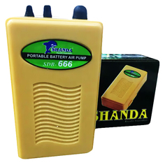 Компрессор для аквариума Shanda SDB-666 портативный на батарейках, до 50л No Brand