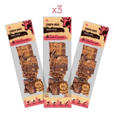 Лакомство для собак Country snack, Говяжье легкое, 3 шт по 40 г