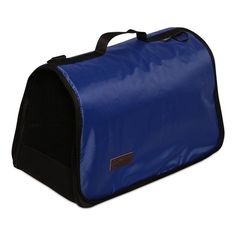 Сумка-переноска для животных Lion Econom 43 х 29 х 27 см синяя