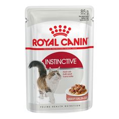 Влажный корм Royal Canin Instinctive для кошек 1-7 лет кусочки в соусе 24 шт х 85 г