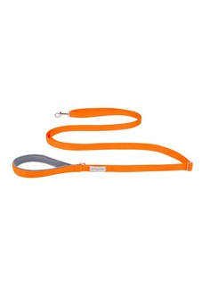 Поводок для собак регулируемый AmyPlay Samba S 160-300х1,5 см, оранжевый Amiplay