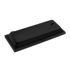 Крышка для аквариума Пижон Атолл, черная, пластик, 52 л, с 2xЕ14, 60 х 24 см