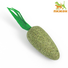 Игрушка для кошек из кошачьей мяты "Морковка", 5 см Пижон