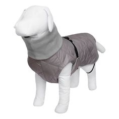 Попона для собак Lelap Moka утепленная серая M