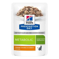 Влажный корм Hills Prescription Diet Metabolic с курицей для кошек 85 г