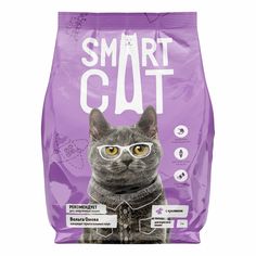Сухой корм Smart Cat кролик для кошек 400 г
